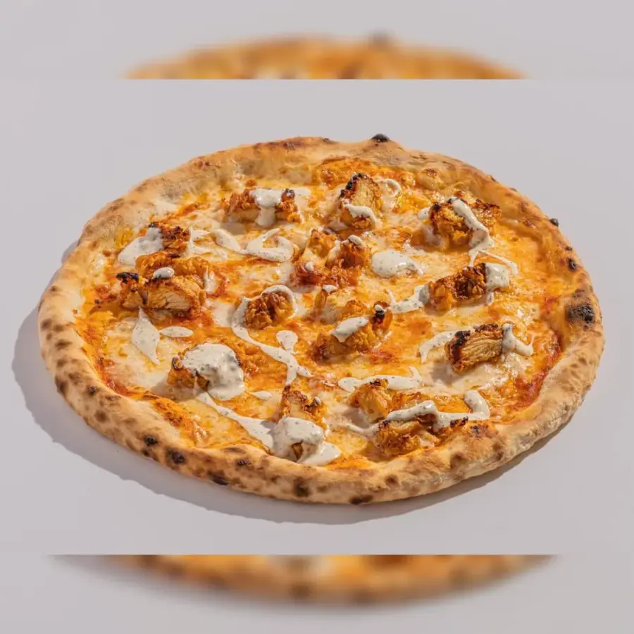 Buffalo Chicken Ranch Pizza