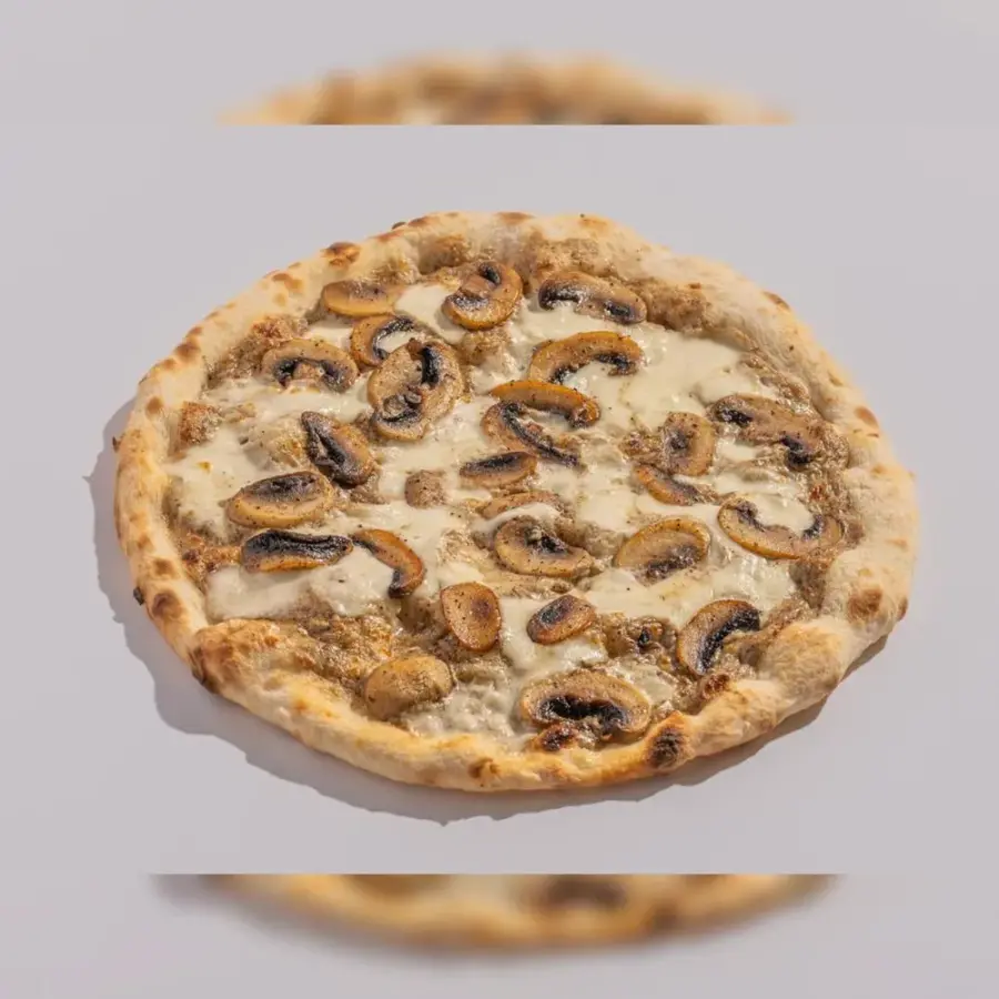 Everything Mushroom Pizza